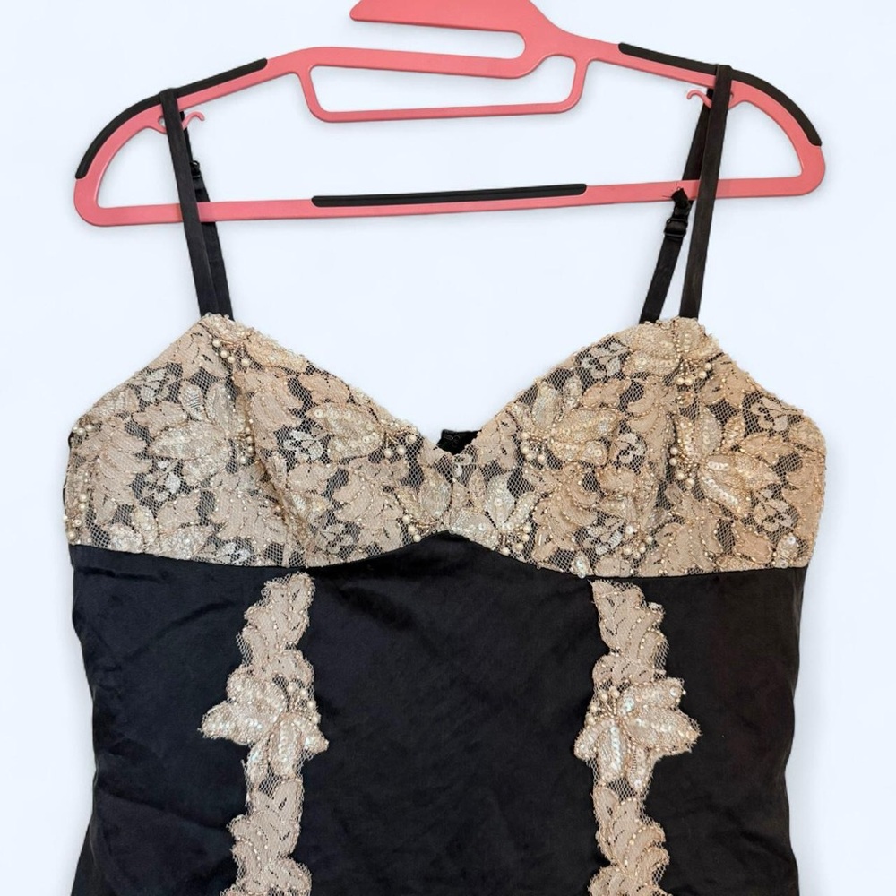 Vintage Cache Silk Lace Top